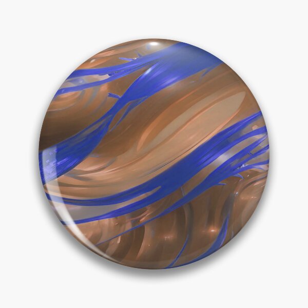 Item preview, Swirls of Orange and Blue Abstract designed and sold by deniselynnimage.