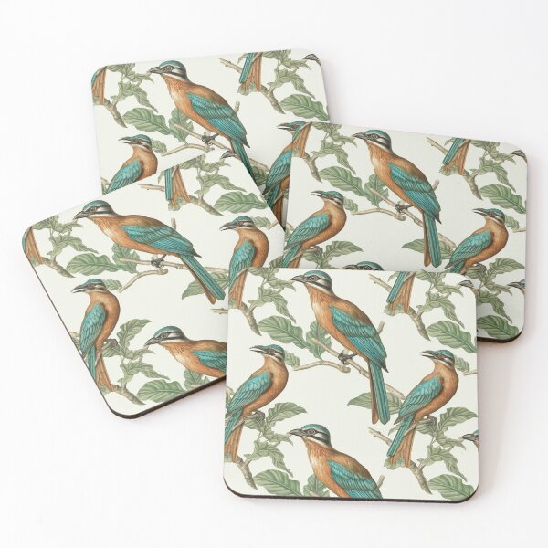 Item preview, Motmot Birds Pattern designed and sold by Sturdust.