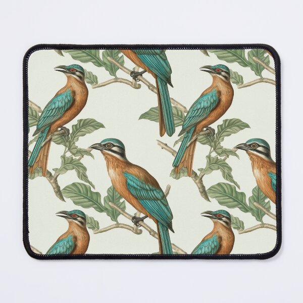 Item preview, Motmot Birds Pattern designed and sold by Sturdust.