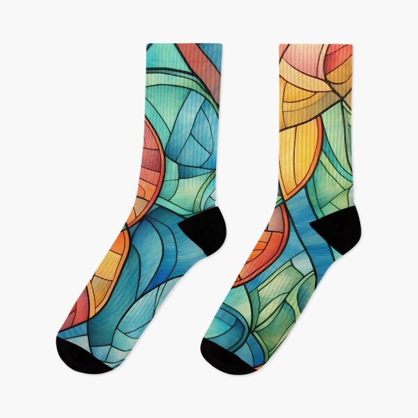 Artikelvorschau, Stained Glass Abstract Pattern entworfen und verkauft von MTJ-Mushrooms.