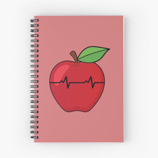 Item preview, Apple fruit heartbeat line rate  designed and sold by Donutlovers.