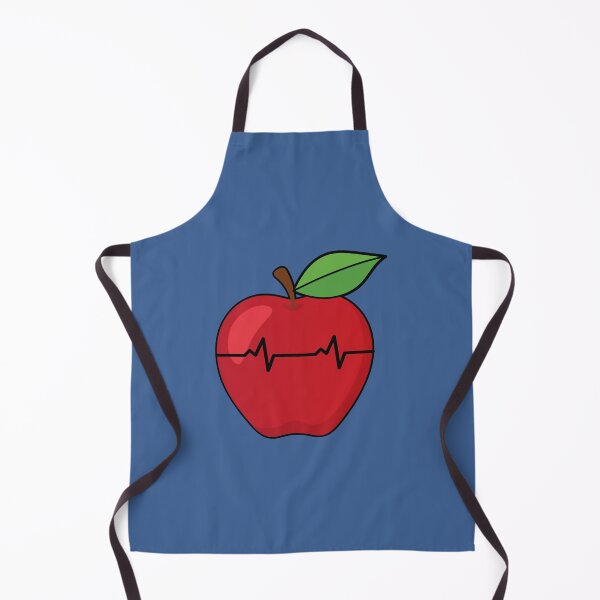 Item preview, Apple fruit heartbeat line rate  designed and sold by Donutlovers.