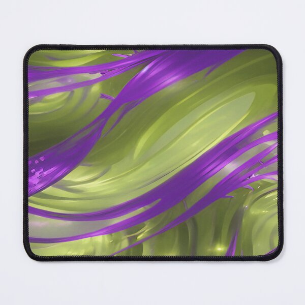 Item preview, Swirls of Yellow and Purple Abstract designed and sold by deniselynnimage.