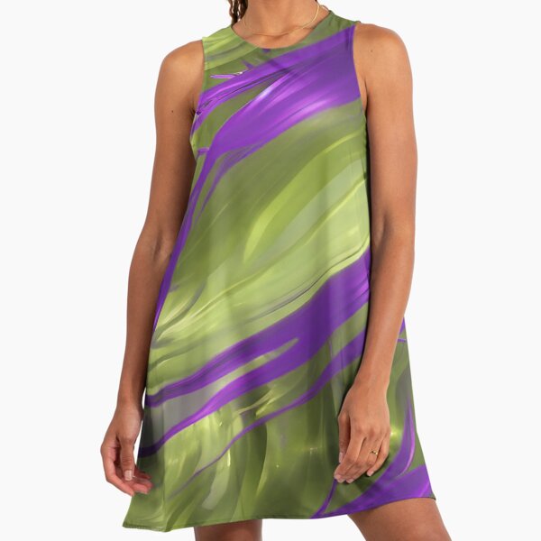 Purple And Green Dresses for Sale | Redbubble