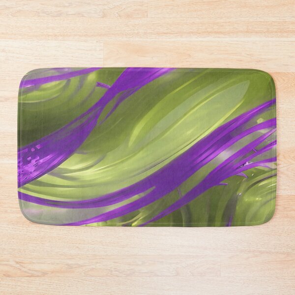 Item preview, Swirls of Yellow and Purple Abstract designed and sold by deniselynnimage.