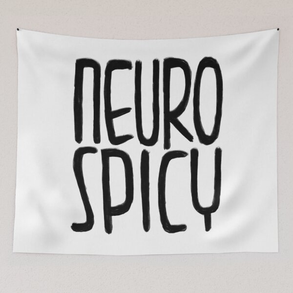 Item preview, neurospicy, neuro spicy designed and sold by badlydrawnbabe.