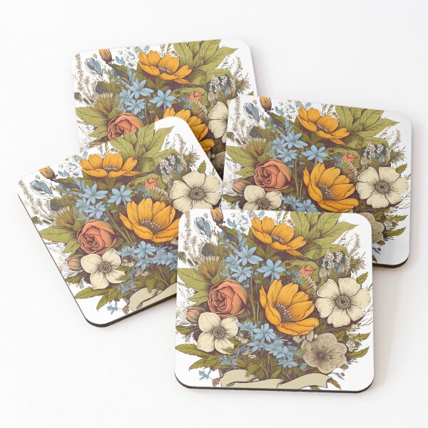 Item preview, Colorful wildflowers designed and sold by digitalhubdepot.