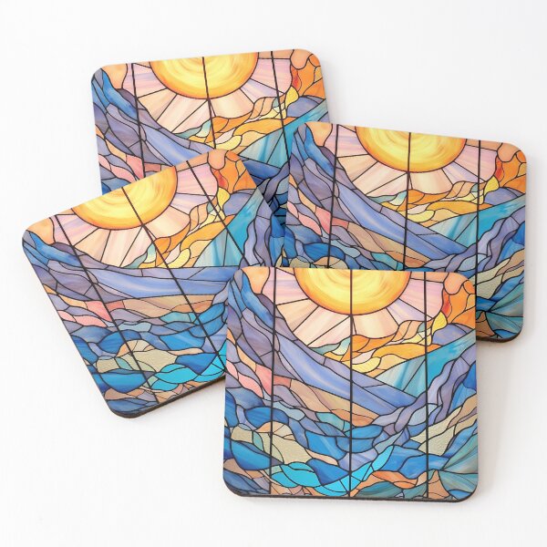Artikelvorschau, Stained Glass Abstract Pattern entworfen und verkauft von MTJ-Mushrooms.