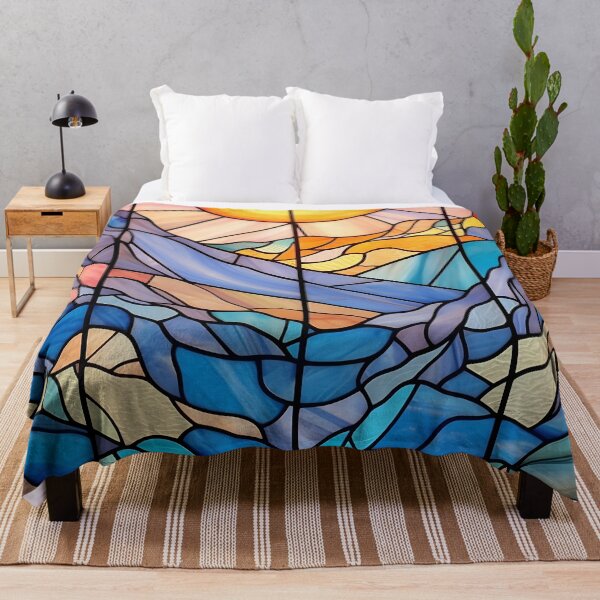 Item preview, Stained Glass Abstract Pattern designed and sold by MTJ-Mushrooms.