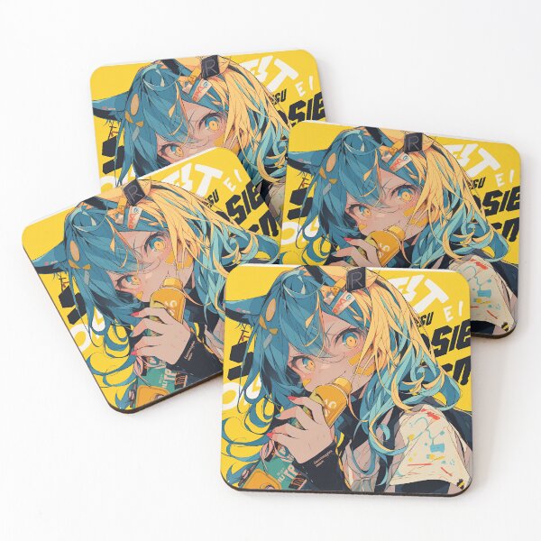 Item preview, Glamorous and Colorfull Anime Girl designed and sold by karpuz-design.