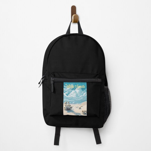 Item preview, White Sands National Park Travel Art Vintage designed and sold by KrisSidDesigns.