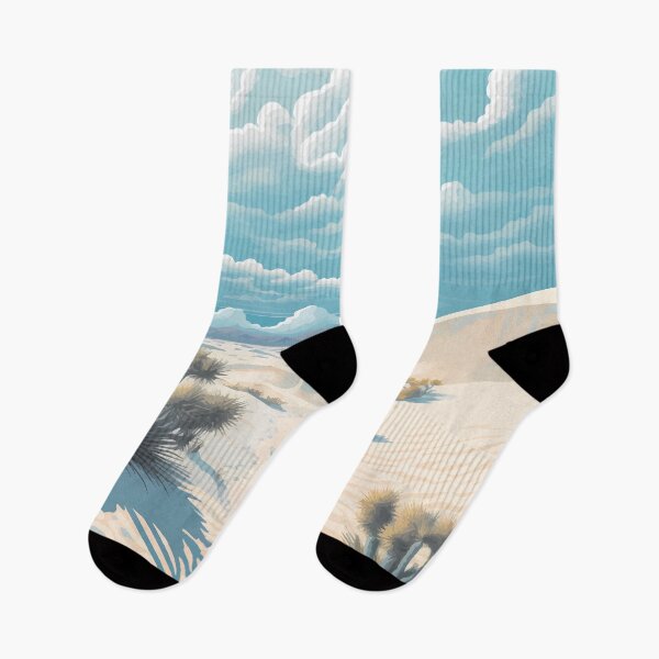 Item preview, White Sands National Park Travel Art Vintage designed and sold by KrisSidDesigns.
