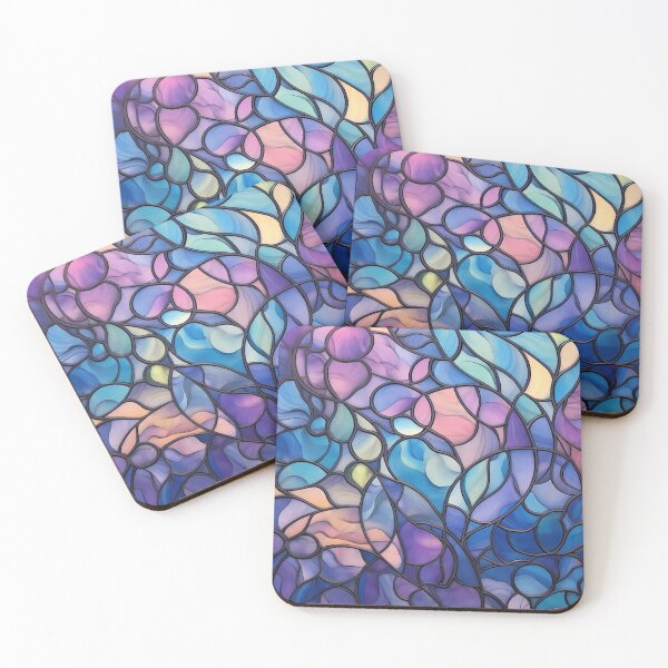 Artikelvorschau, Stained Glass Abstract Pattern entworfen und verkauft von MTJ-Mushrooms.
