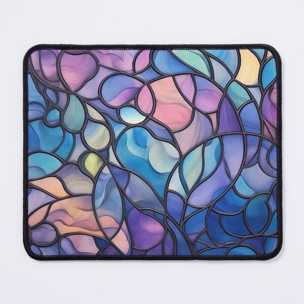 Artikelvorschau, Stained Glass Abstract Pattern entworfen und verkauft von MTJ-Mushrooms.