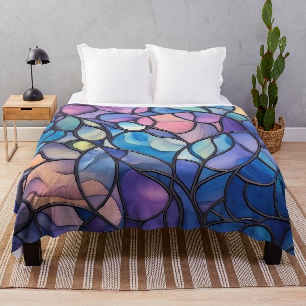 Artikelvorschau, Stained Glass Abstract Pattern entworfen und verkauft von MTJ-Mushrooms.