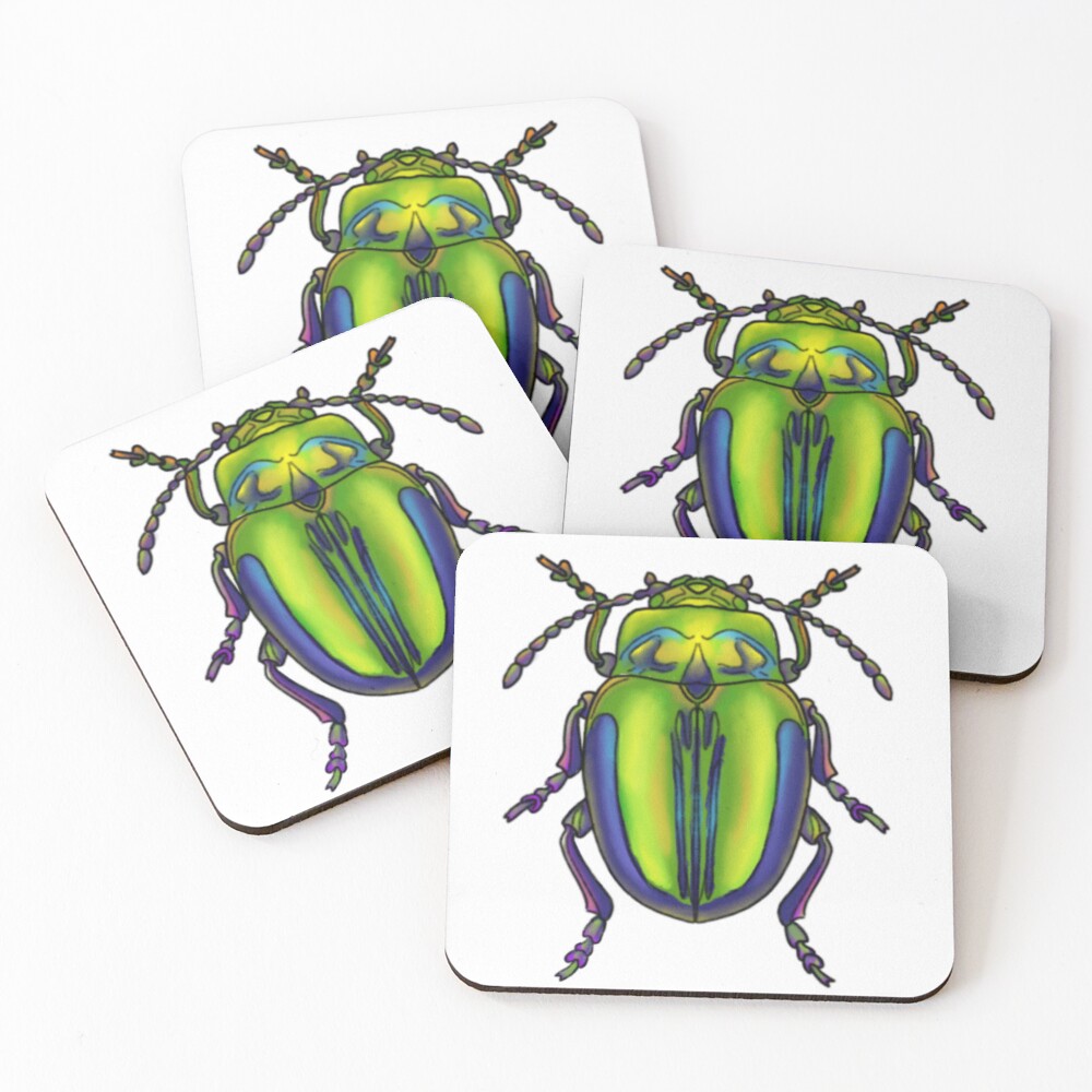 Item preview, Coasters (Set of 4) designed and sold by Rabbittooth.