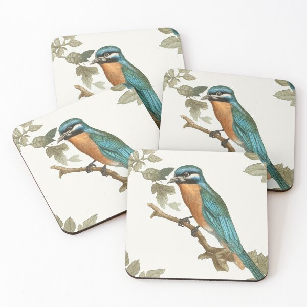 Item preview, Motmot Blue Bird Pattern designed and sold by Sturdust.
