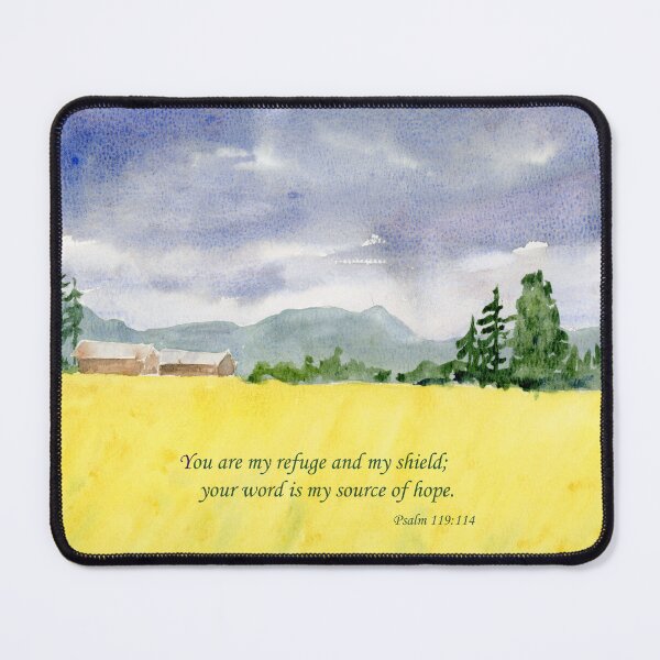 Item preview, Encouragement- Psalm 119:114 designed and sold by Diane Hall Watercolors.