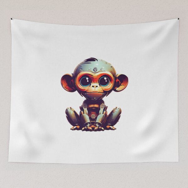Item preview, Robo-Chimp! designed and sold by kukamatsu.