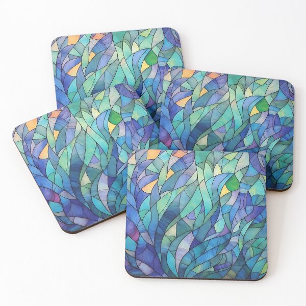 Artikelvorschau, Stained Glass Abstract Pattern entworfen und verkauft von MTJ-Mushrooms.