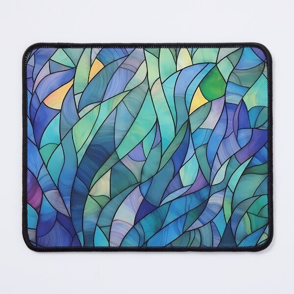 Artikelvorschau, Stained Glass Abstract Pattern entworfen und verkauft von MTJ-Mushrooms.