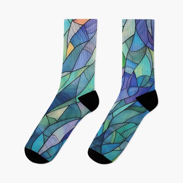 Artikelvorschau, Stained Glass Abstract Pattern entworfen und verkauft von MTJ-Mushrooms.