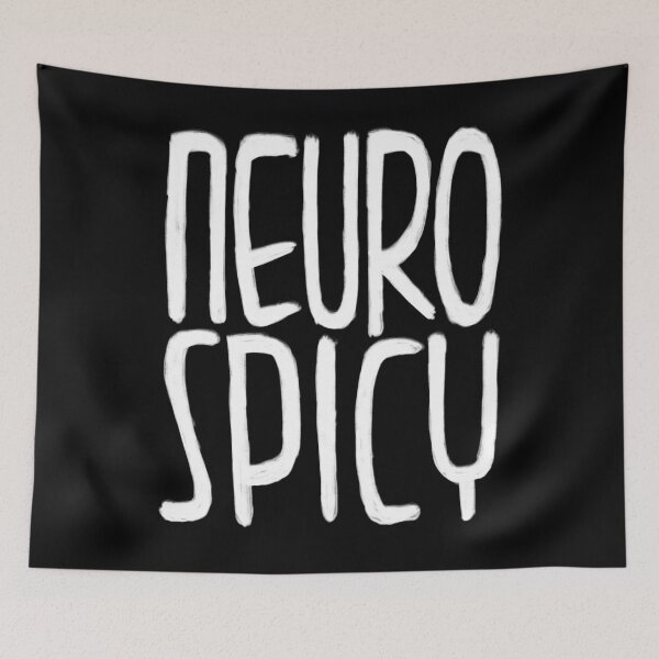 Item preview, neurodiverse, neurospicy, neuro spicy designed and sold by badlydrawnbabe.