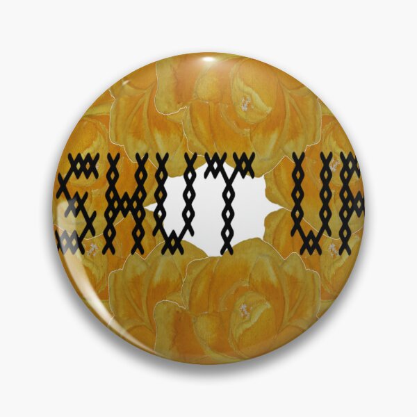 Item preview, Shut up yellow rose bloom cross stich quotes  designed and sold by JewelsNova.
