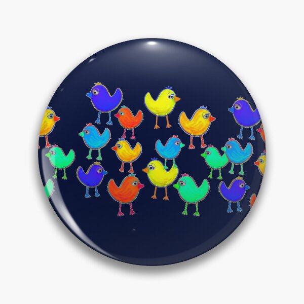 Item preview, Funny Multicolor Birds designed and sold by Eklectikos.