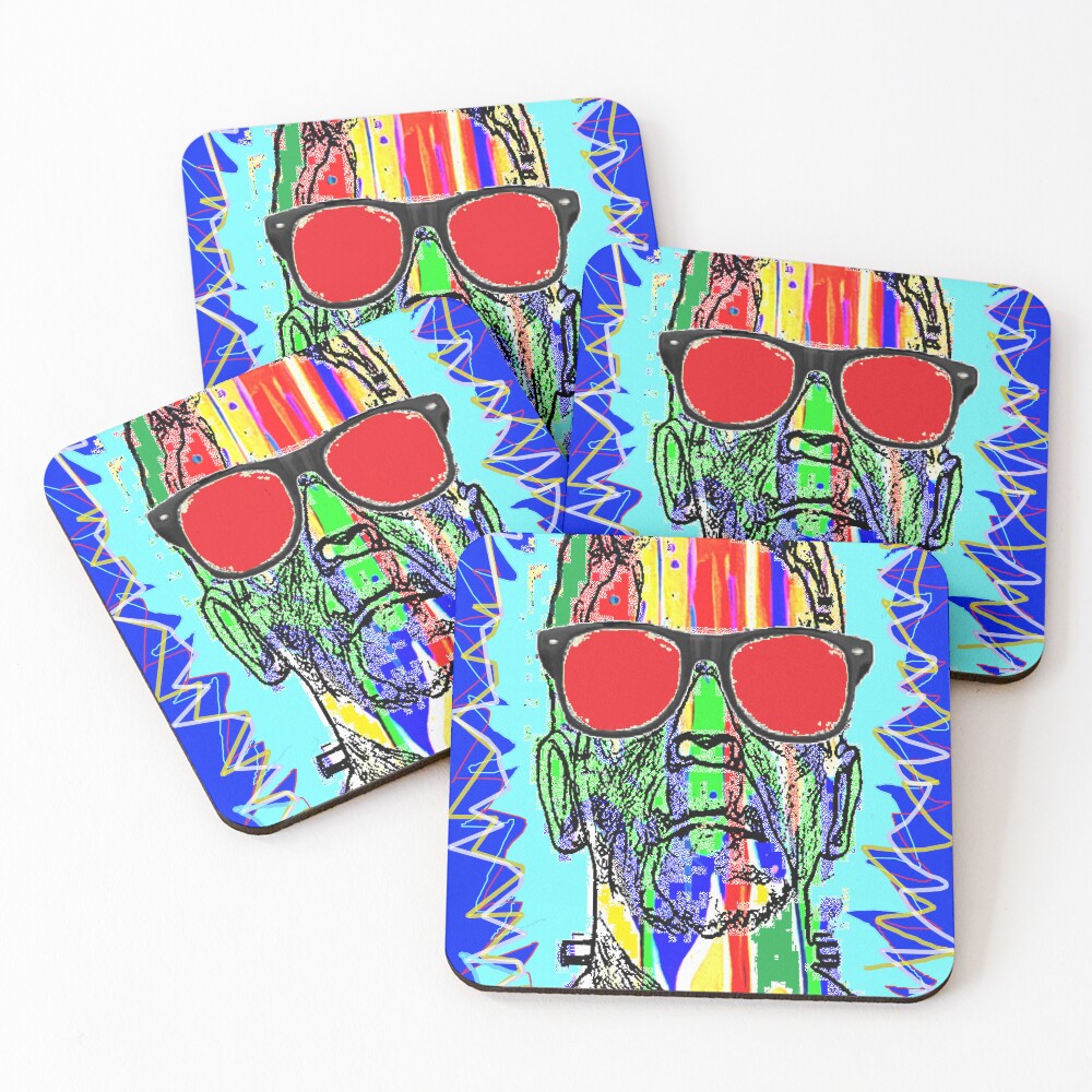 Item preview, Coasters (Set of 4) designed and sold by LowEndGraphics.
