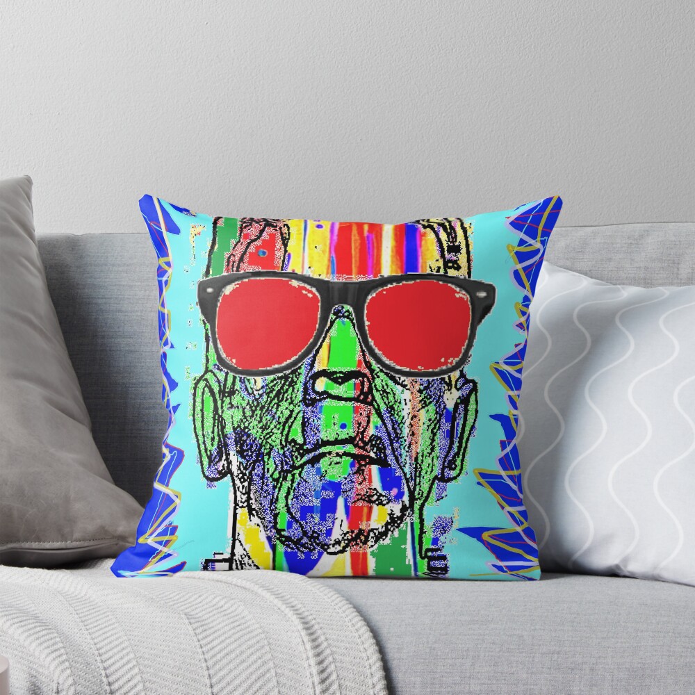 Item preview, Throw Pillow designed and sold by LowEndGraphics.