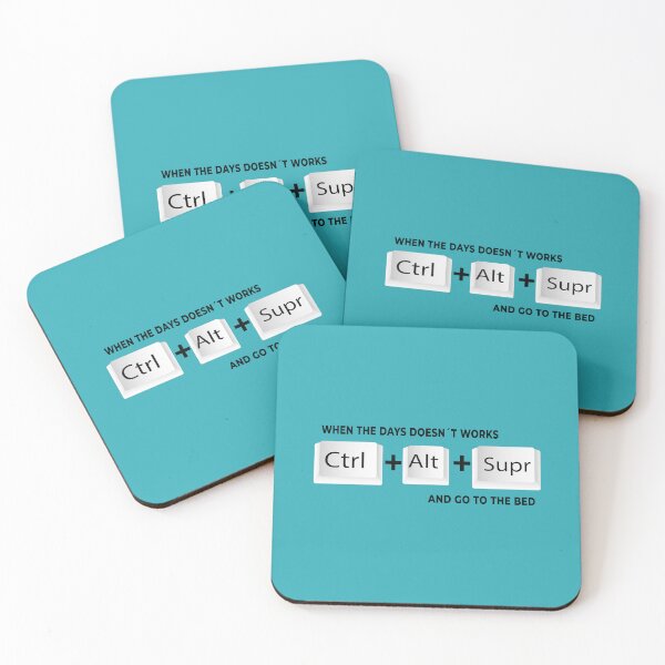 Item preview, Ctrl + Alt + Delete - Black Letters designed and sold by DesingMindset.