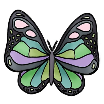 Artwork thumbnail, Butterfly by Rabbittooth