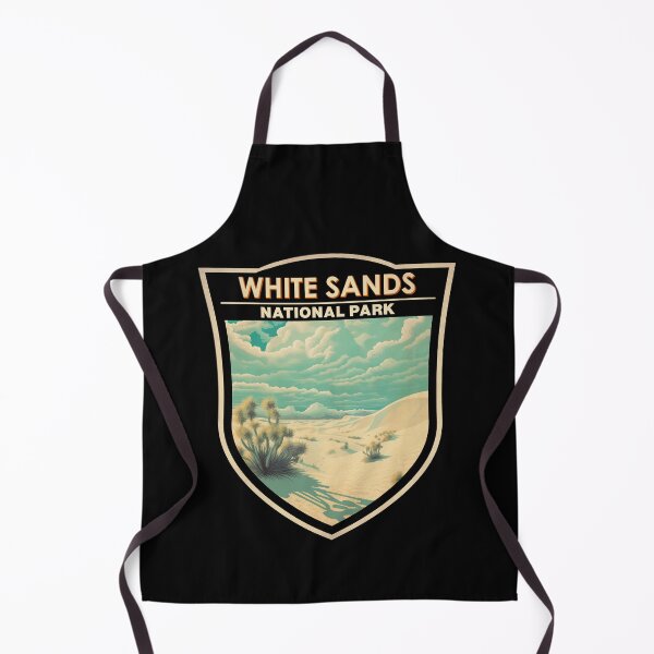 Item preview, White Sands National Park Travel Art Badge designed and sold by KrisSidDesigns.