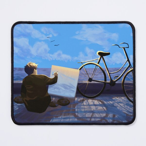 Item preview, The Bicycle's Reflection, Enjoying the Moment designed and sold by Mendoza-Art.
