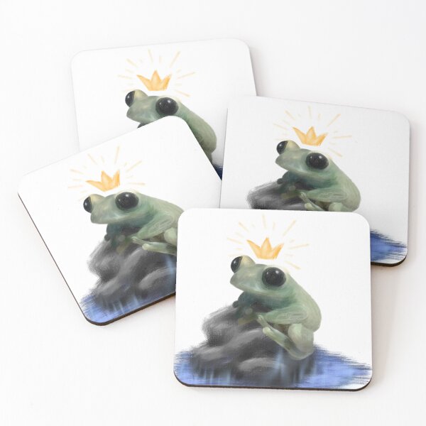 Item preview, The frog king designed and sold by ranniadesing.