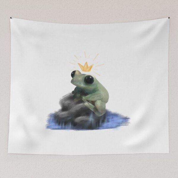 Item preview, The frog king designed and sold by ranniadesing.