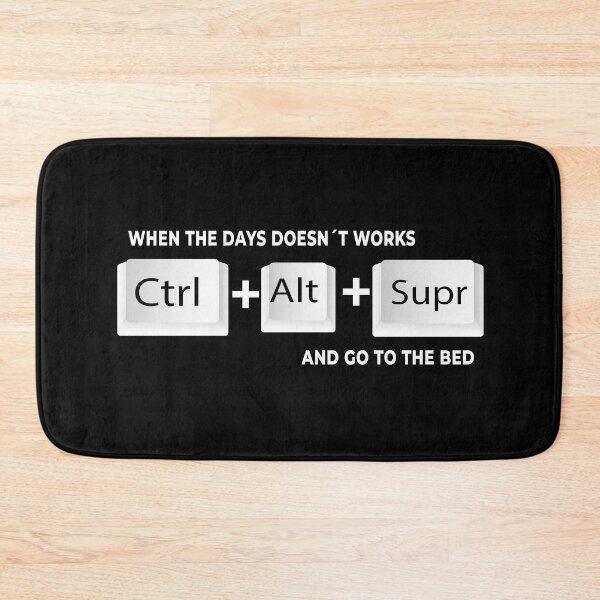 Item preview, Ctrl + Alt + Delete - White Letters designed and sold by DesingMindset.