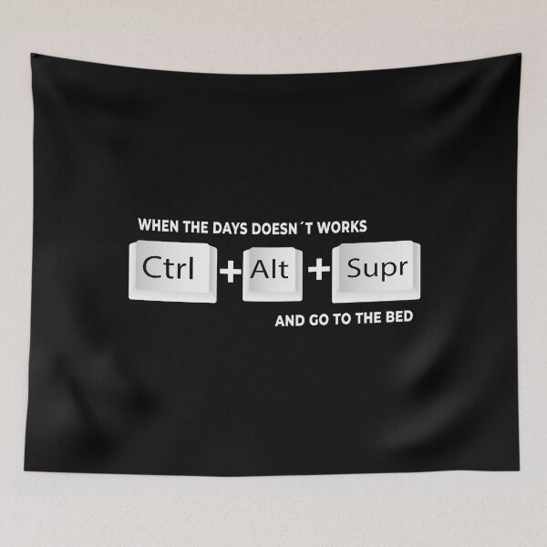 Item preview, Ctrl + Alt + Delete - White Letters designed and sold by DesingMindset.