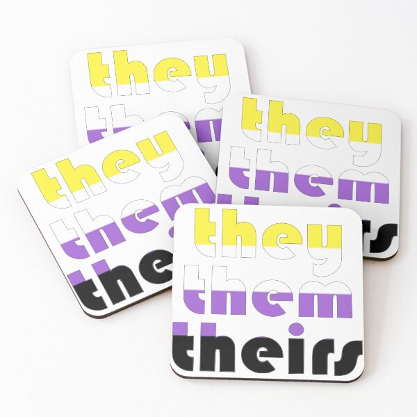 Item preview, Nonbinary They/Them/Theirs designed and sold by SaoirsesMeanderings.
