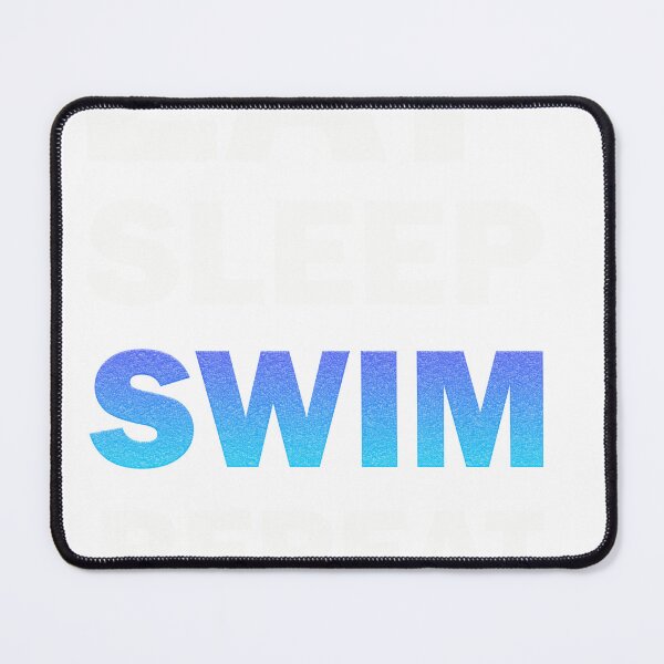 Item preview, eat sleep swim repeat designed and sold by Yaa2.