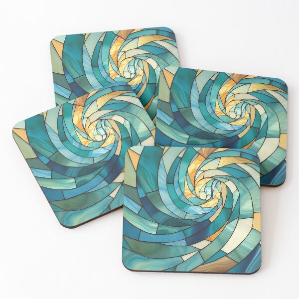 Artikelvorschau, Stained Glass Abstract Pattern entworfen und verkauft von MTJ-Mushrooms.