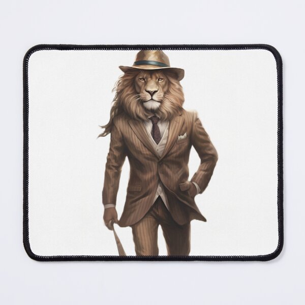 Item preview, Lion in Suit designed and sold by PixlMasterpiece.