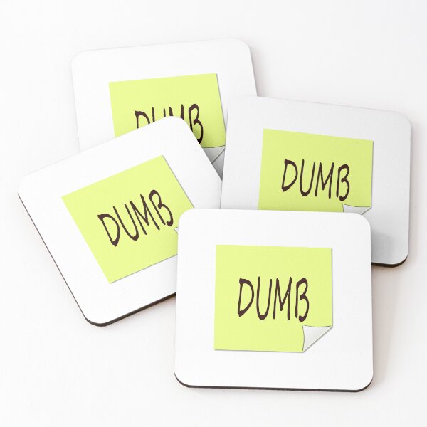 Item preview, Dumb Essential Classic Post It Sticker designed and sold by SW33TSP0T.