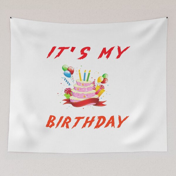 Item preview, it's my birthday classic t-shirt designed and sold by hachoumy.