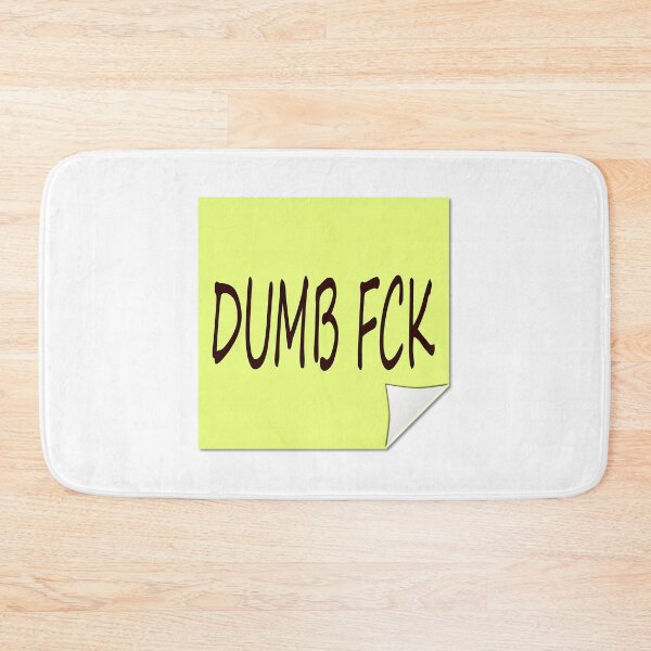 Item preview, Dumb Fck Essential Classic Post It Sticker designed and sold by SW33TSP0T.