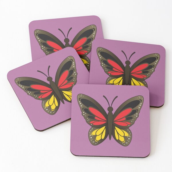 Item preview, Germany flag on a monarch butterfly  designed and sold by Donutlovers.