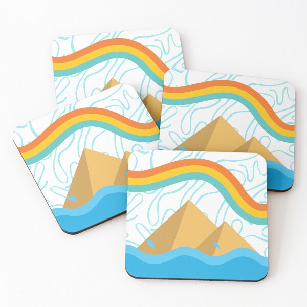 Item preview, Colorful Pyramids designed and sold by Sinele.