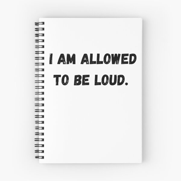 Item preview, I am allowed to be loud. designed and sold by Sunflower5576.