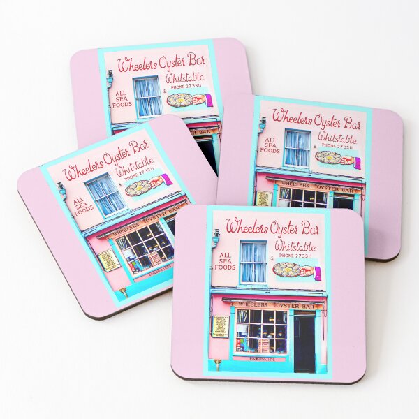 Item preview, Wheelers Oyster Bar Poster Art designed and sold by Alisonchambers2.